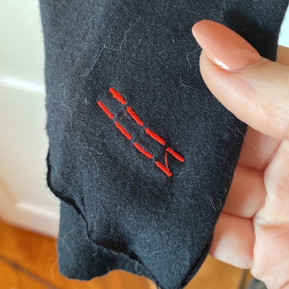 PEACE LOVE WORLD black Ganesha long lightweight top size MED - Picture 4 of 6